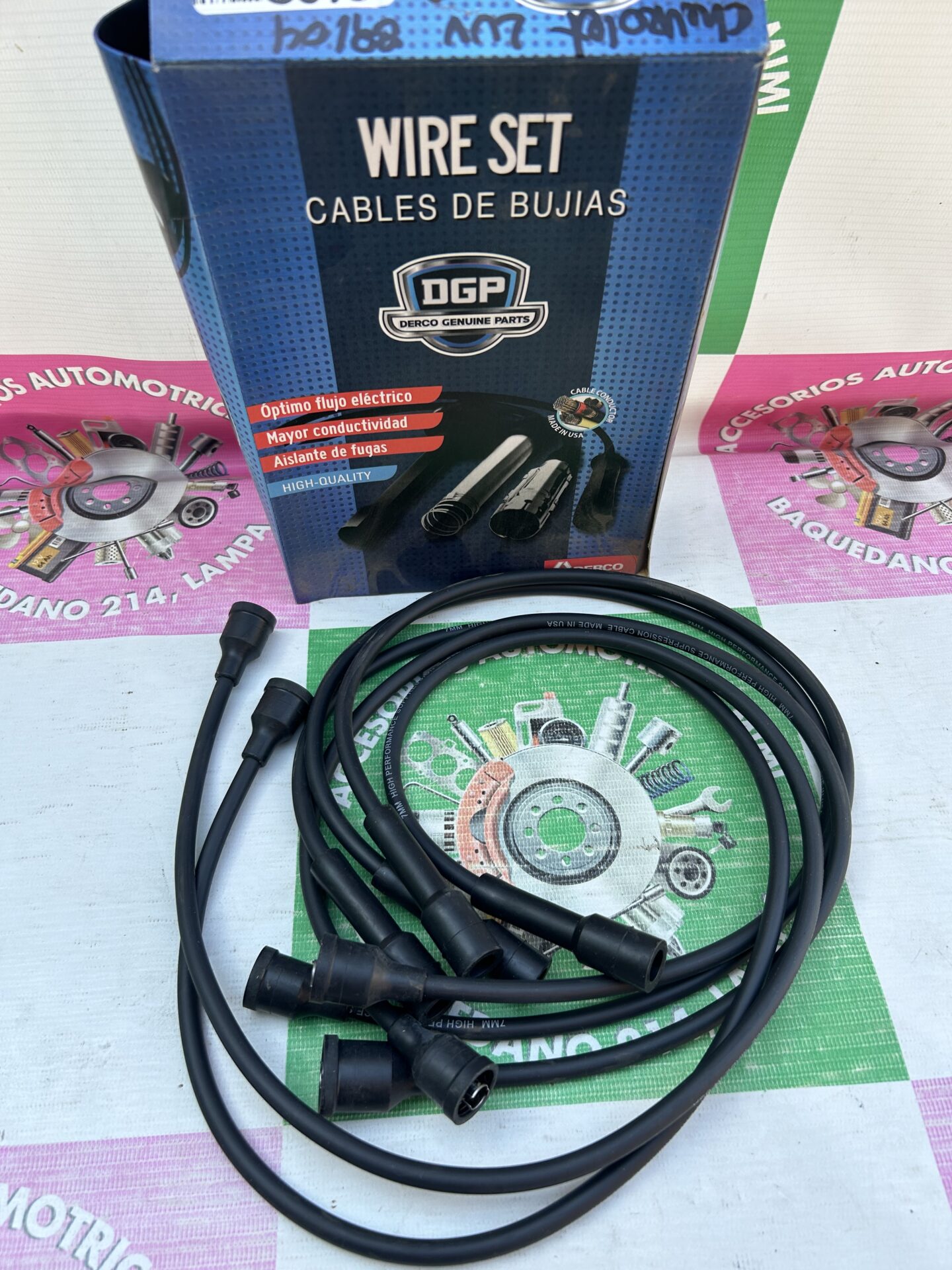 CABLE DE BUJIA CHEVROLET LUV 1989 2004 LADA NIVA 1988 1998 12