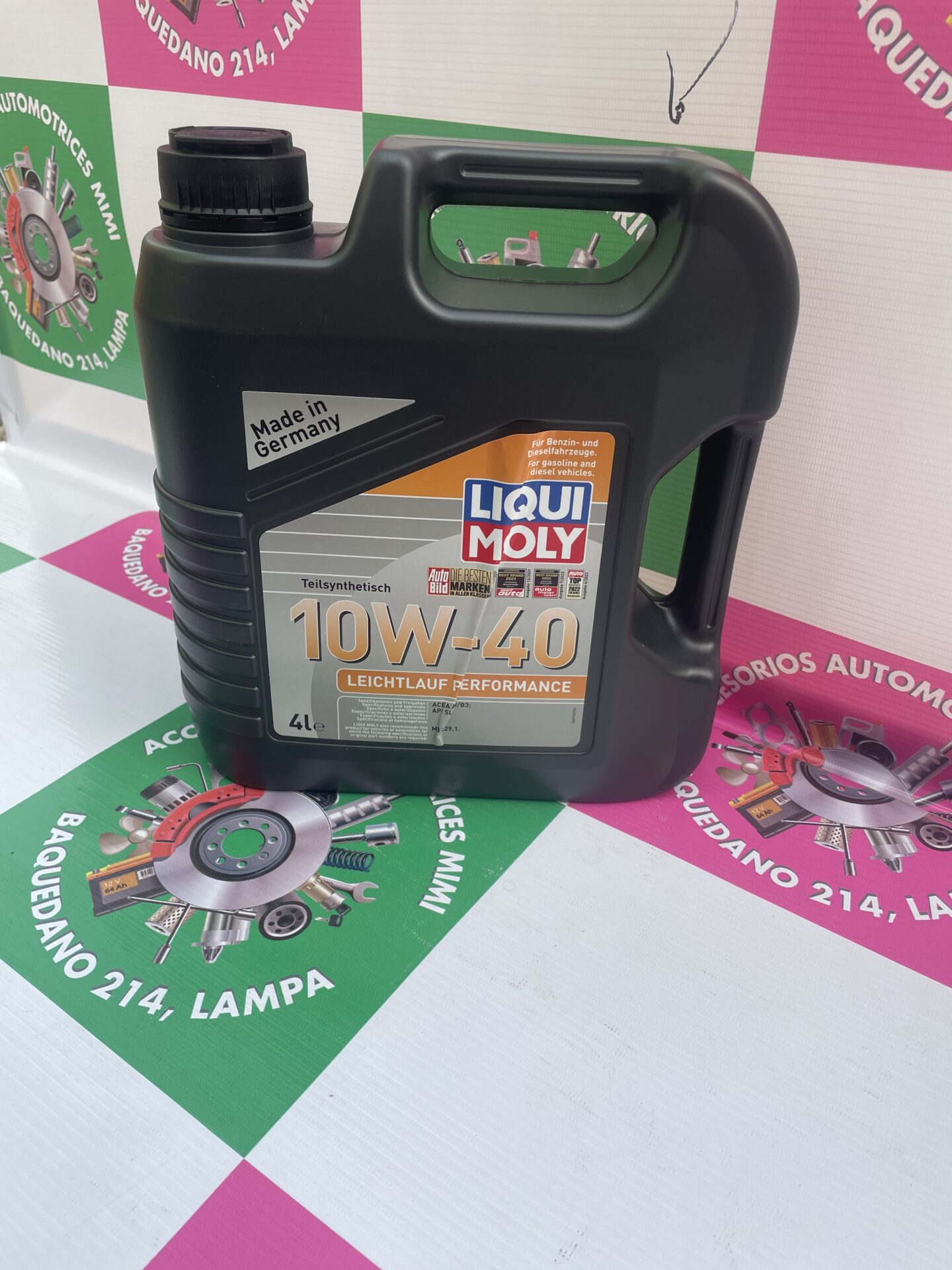 ACEITE LIQUIMOLY 10W40 SINTETICO – Tienda Desarmaduria Lampa