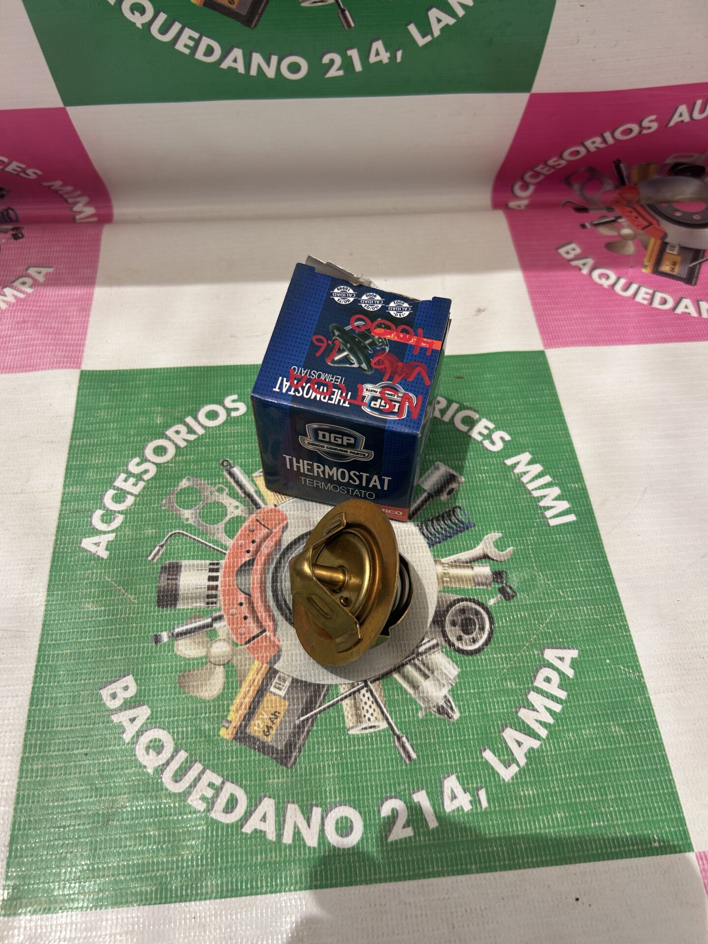 TERMOSTATO NISSAN 720 1985/1987, D21 1984/1992, SENTRA 1984/1992, SUNNY 1984/1995, TERRANO 1990/1992, V16 1991/1997 (18)