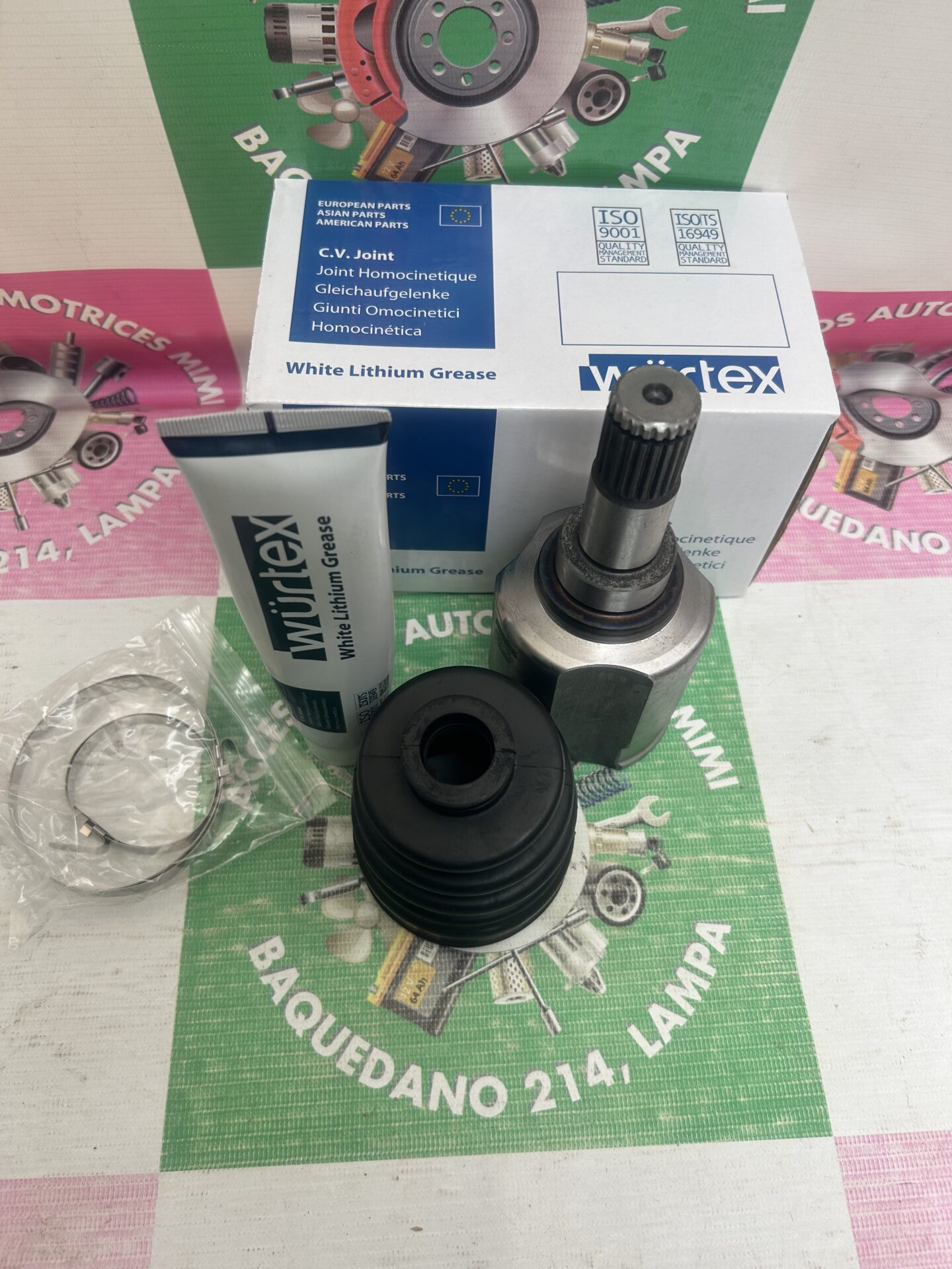 HOMOCINETICA LADO CAJA KIA POP 1.1 1993/2001, KIA PRIDE 1.1 1.3 1993/2001 22/20/25 ESTRIAS (25)