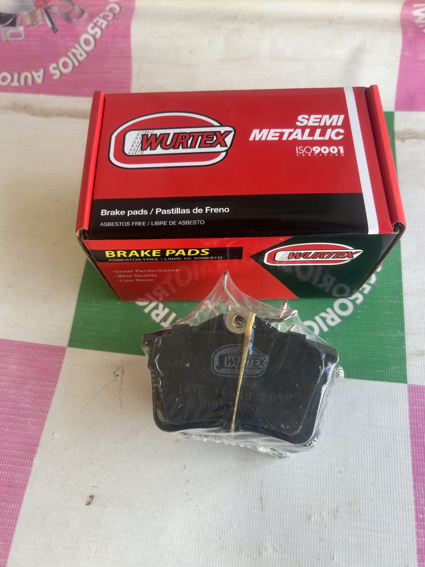 PASTILLAS DE FRENO TRASERAS CITROEN BERLINGO 1.6 2012/2018, CITROEN C4 1.6 2004/2010, PEUGEOT 308 1.6 2008/2012, PEUGEOT 5008 2.0 2012/2016, PEUGEOT PARTNER 1.6 2012/2018 (109)