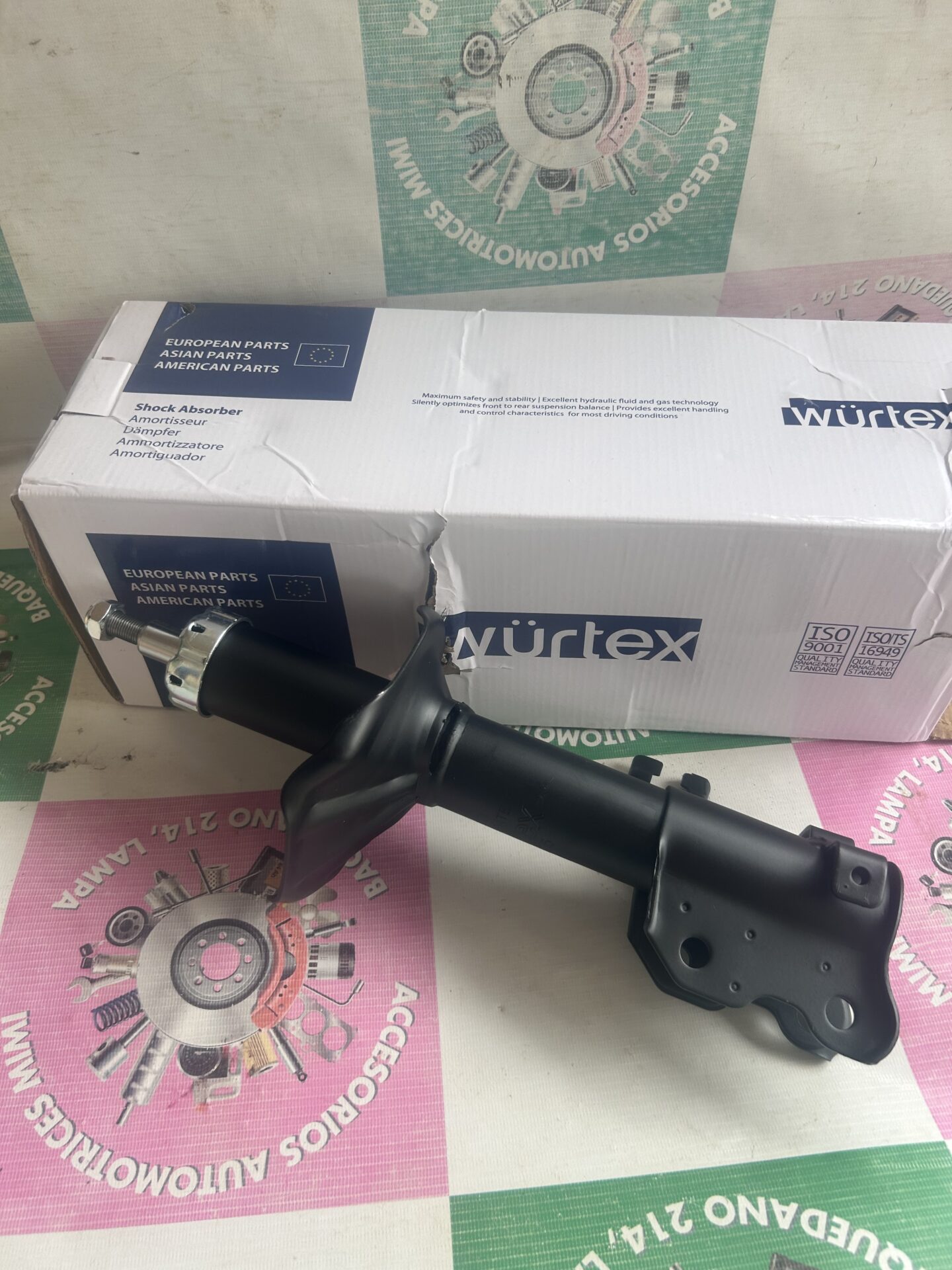 AMORTIGUADOR DELANTERO DERECHO HIDRAULICO NISSAN V16 1.4 1990/1992, NISSAN V16 1.6 1993/2011