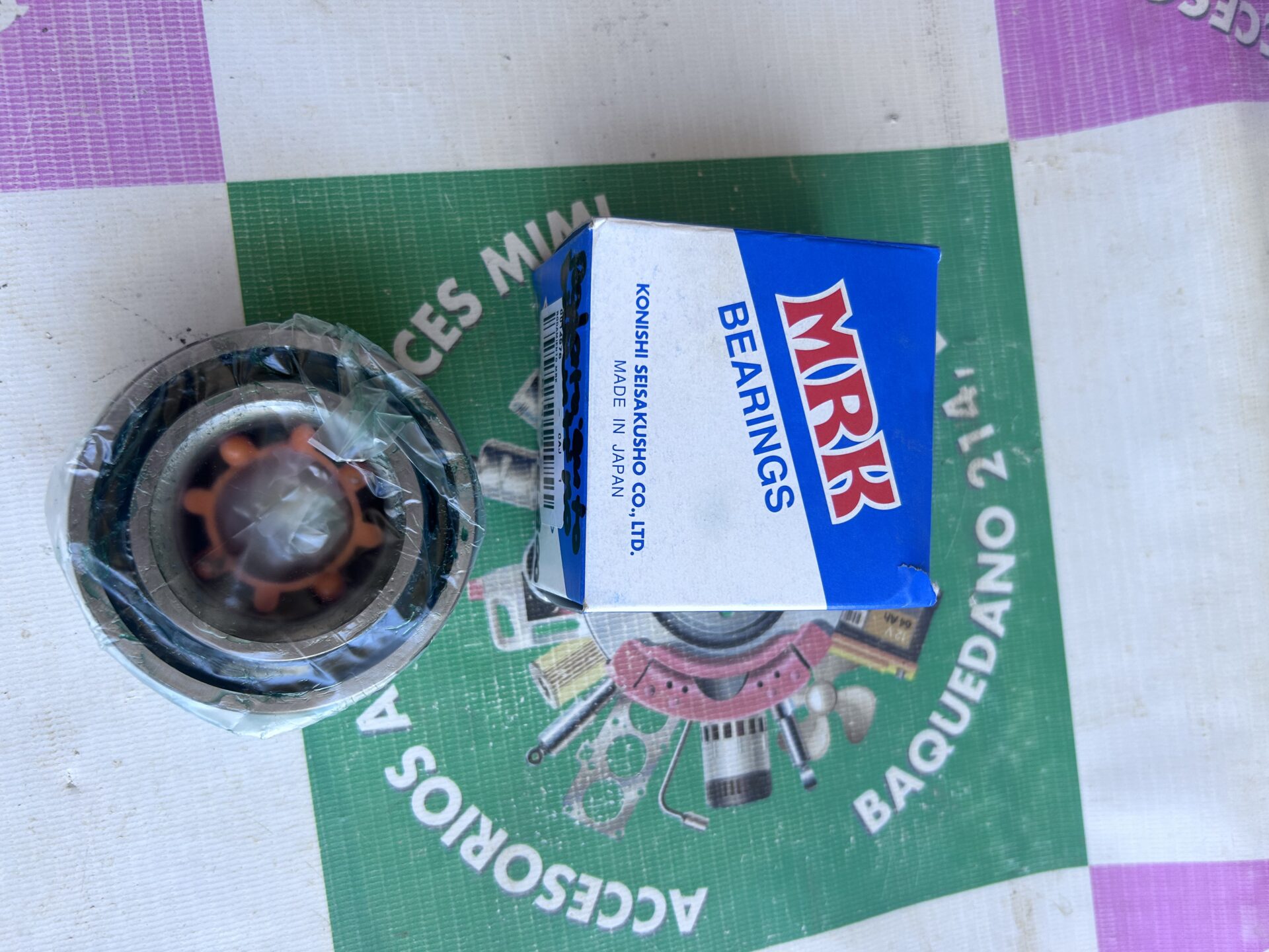 RODAMIENTO DELANTERO NISSAN ALMERA 1.6 1996/1997, SENTRA II 1.6 1995/2002, V16 1.4 1990/1992, V16 1991/2011, TOYOTA CARINA 2.0 1987/1992, CELICA 2.0 1993/1999, TOYOTA COROLLA 1.8 1.6 1984/1997, CORONA 2.0 1993/1997, TOYOTA RAV4 2.0 1997/2000