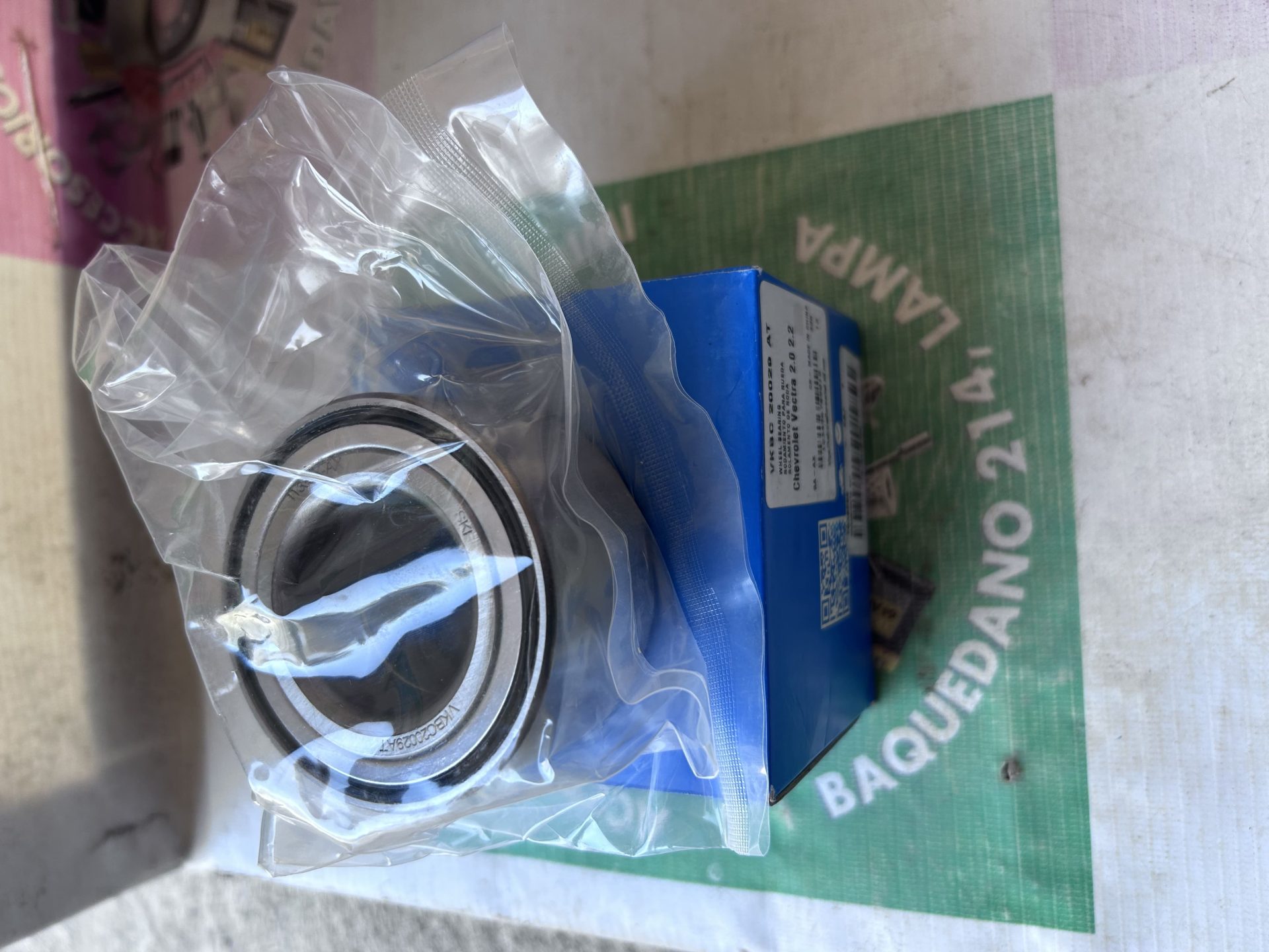 RODAMIENTO DELANTERO CHEVROLET OPTRA 1.6 2004-2012, CHEVROLET OPTRA 1.8 2004-2009, OPTRA II 2.0 2008-2010, CHEVROLET SAIL 1.5 2016-2018, VECTRA 1.6 1996-1998, VIVANT LS 1.6 2004-2010, DAEWOO NUBIRA 1.6 1998-2003, NUBIRA 2.0 1998-2003